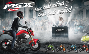 Honda Việt Nam giới thiệu xe côn tay MSX 125cc phiên bản mới
