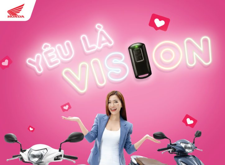 Honda Việt Nam giới thiệu Honda VISION phiên bản mới – Tích hợp hệ thống khóa thông minh Honda SMART Key